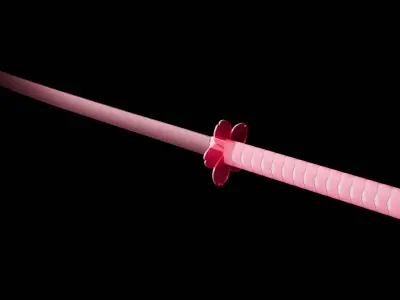 Sakura Katana 3D model