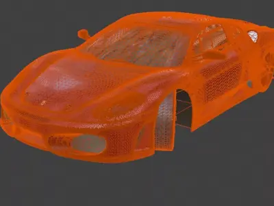 Ferrari 458 Italia - Hyper-Detailed Italian Exotic 3D model