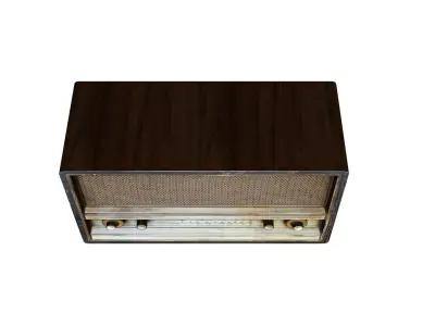 Old Radio 1  maresal3d  Low-poly 3D model