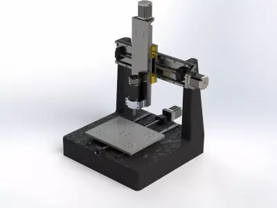 Talon 500W Desktop CNC Router 3D model