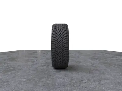 Pirelli Car Wheel 17R 3D Model 3D model