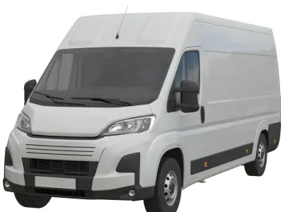 L4H2 Global commercial van 3D model