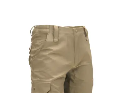 Pants 198 - All MH Bodies - UE5 Skeletons - Rigged Low-poly 3D model