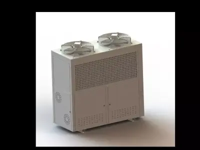 Cooling Pack Unit Cabinet 3D model
