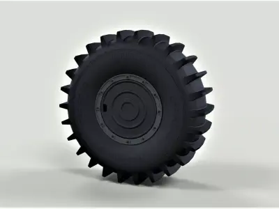 Wheel from  SHERP ATV 3D model