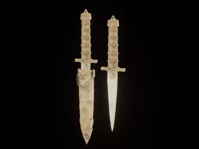 Dagger Free 3D model purchase