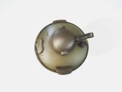 Suicide Bomb Robot Low-poly 3D model