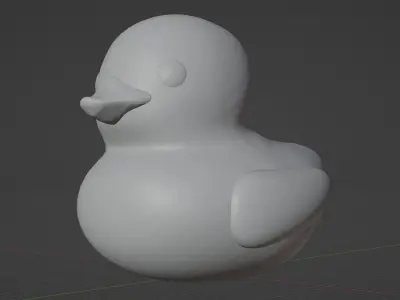 The Rubber Duck Free 3D model