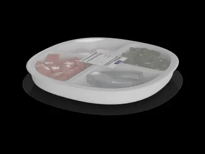 Herrings and herring products Herring Salad 3D model get