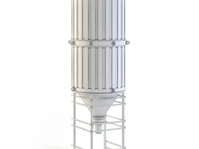 Factory Container 3D model