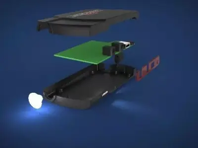 AG Battery HOTFROG Free 3D model