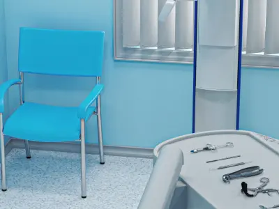 Modern Dental Office 3D model
