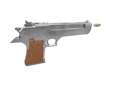 GUN PISTOL Free 3D model