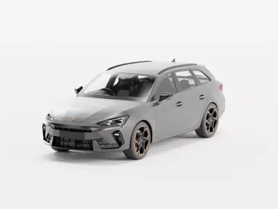 Cupra Leon Sportstourer 2025 Free 3D model