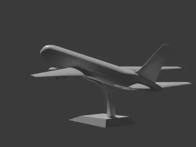 3D Print Boeing 767-300 3D print model