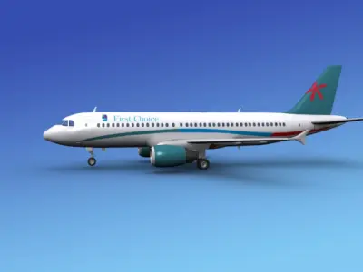 Airbus  A320 First Choice 3D model