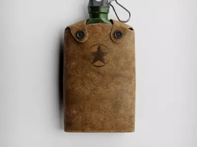 Army Canteen 3D model