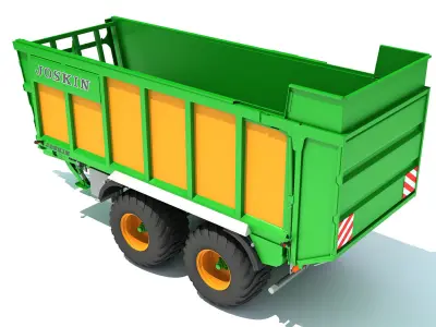 Joskin Farm Trailer 3D model