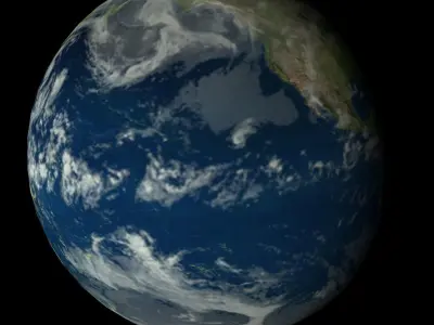 earth planet model 3D model