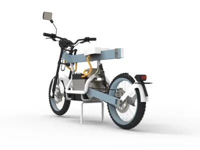 Cake Electric Bike 3D model