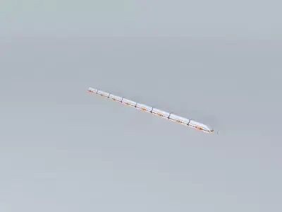 ARGO HYPERVAC passenger vactrain Full interior! Free 3D model