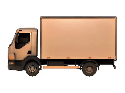 airport truck 3D print model