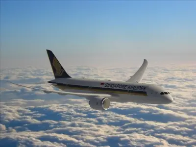 Boeing 787 Dreamliner Free 3D model