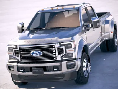 Ford F450 SuperDuty 2020 3D model