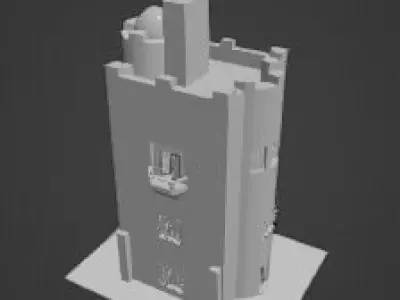 castle Free 3D model 2