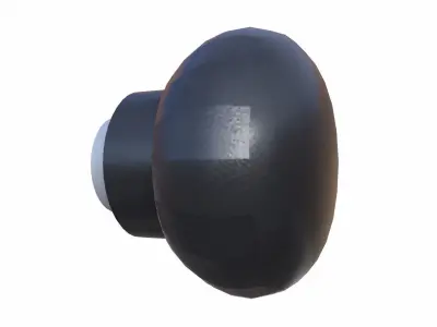 Industrial Knob Low-poly 3D model purchase