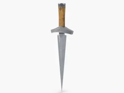 Viking Dagger 3D model