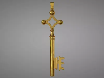 Key - Attack on Titan 3D model