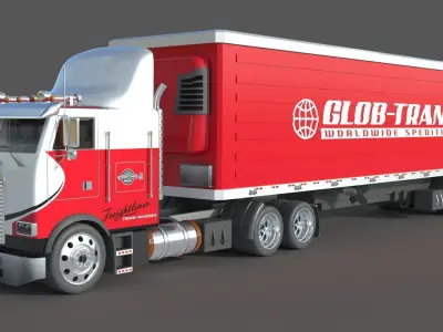 Freightliner FLT 8664 3D model