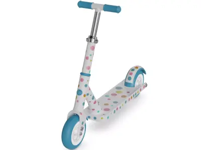 Kick Scooter 3D model 2