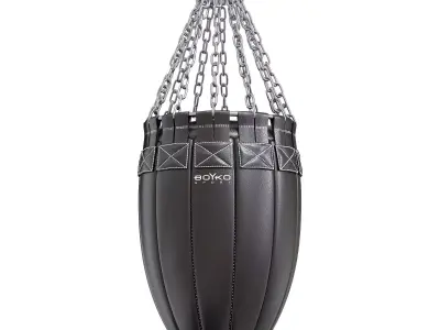 Boxing glove punching bag cone boyko sport 3D model