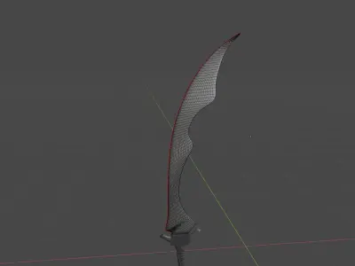 2 hand sword Free 3D model