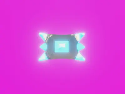 Fantasy Arrow Low-poly 3D model