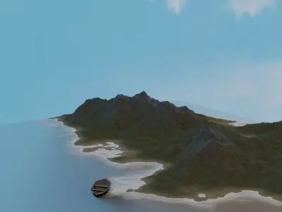 Old Boad 3D model