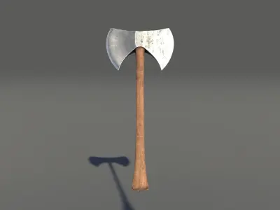 Zombie Melee Weapons Bundle Low-poly 3D model