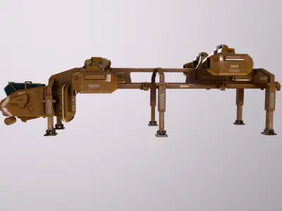 SpaceShip Loader 3D model