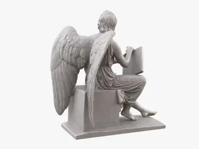 Sitting Angel 3D model