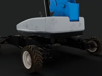 Telescopic Boom Lift 3D model