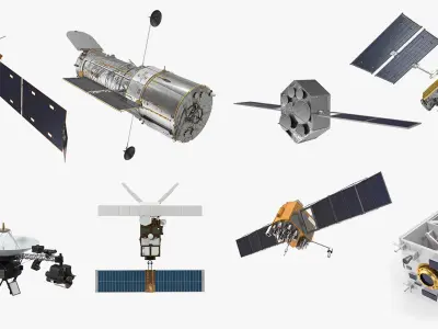 Satellite Collection 4 3D model
