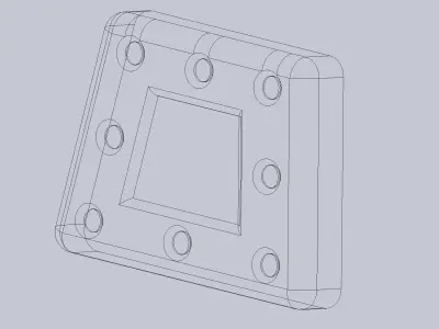 A5M4 Headrest 3D print model