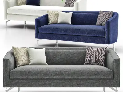 ANNETTE CABRIOLE Sofa 3D model