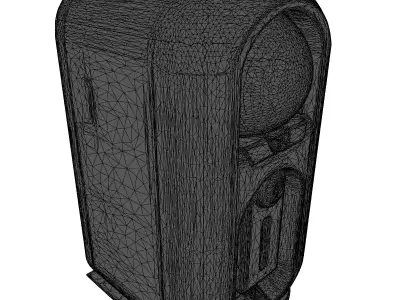 SciFi Energy Cell Storage 3D model