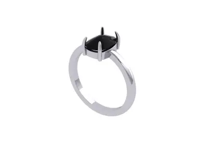 Cushion Ring 3D print model 2