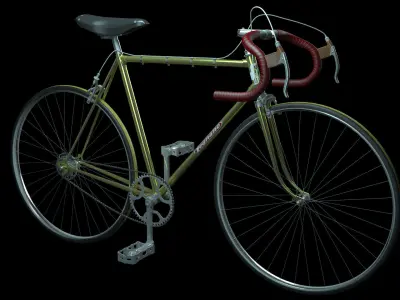 Bicycle 3D model 4