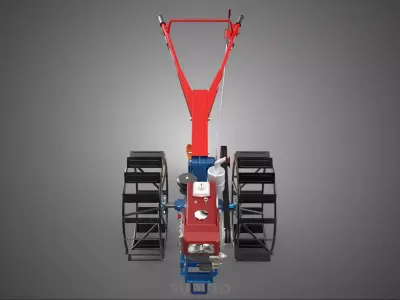 MOLDBOARD PLOW HAND WALKING TRACTOR MOUNTED FURROW PLOUGH SHARE 3D model