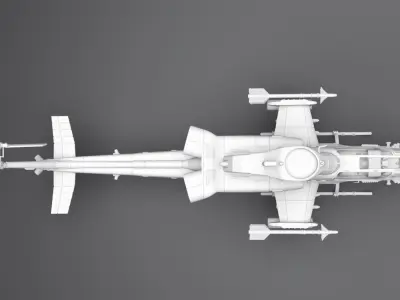 Ah1z Viper Scale model  3D print model